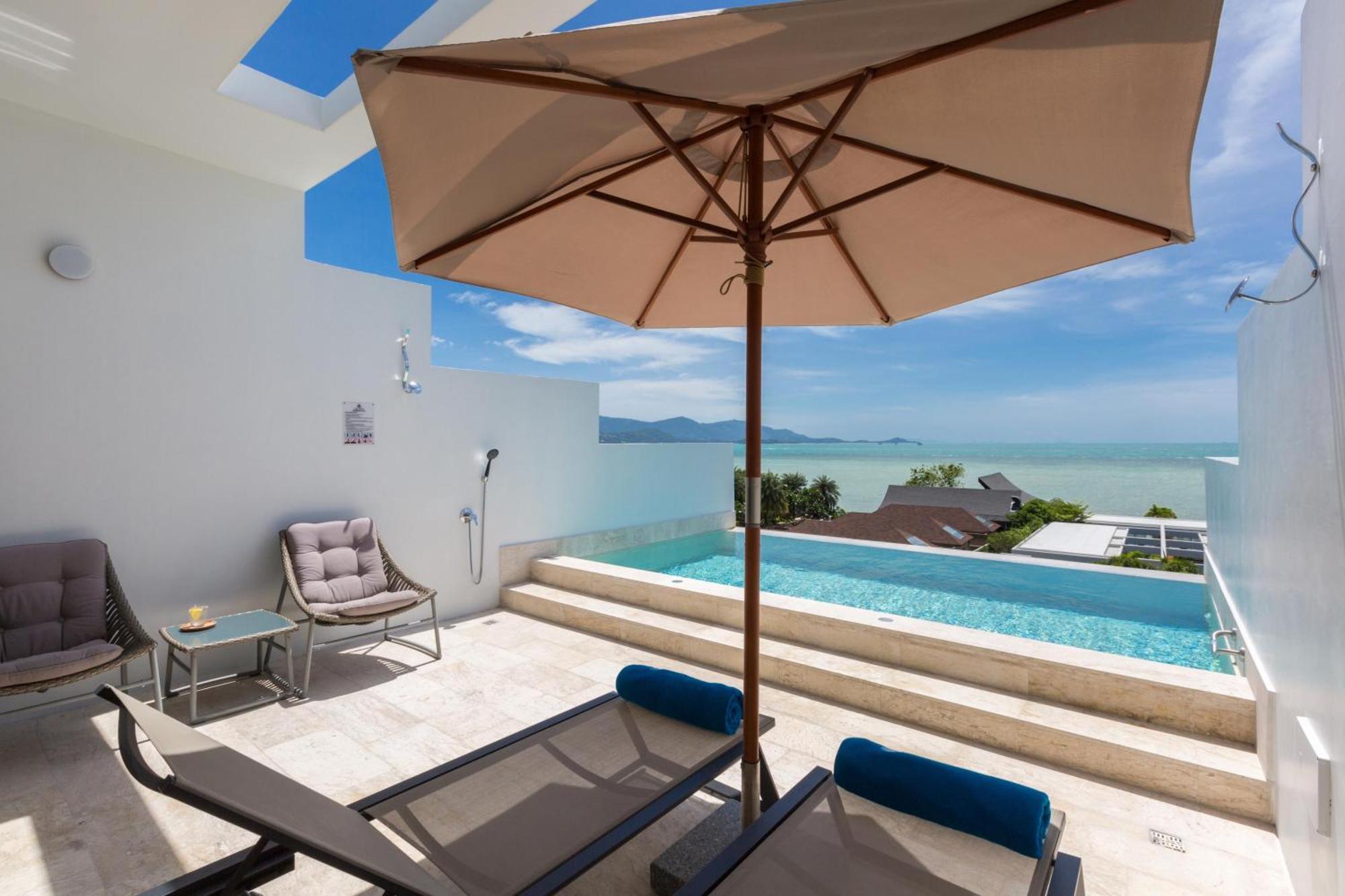 Skye Beach Hotel - Koh Samui Choeng Mon Bagian luar foto
