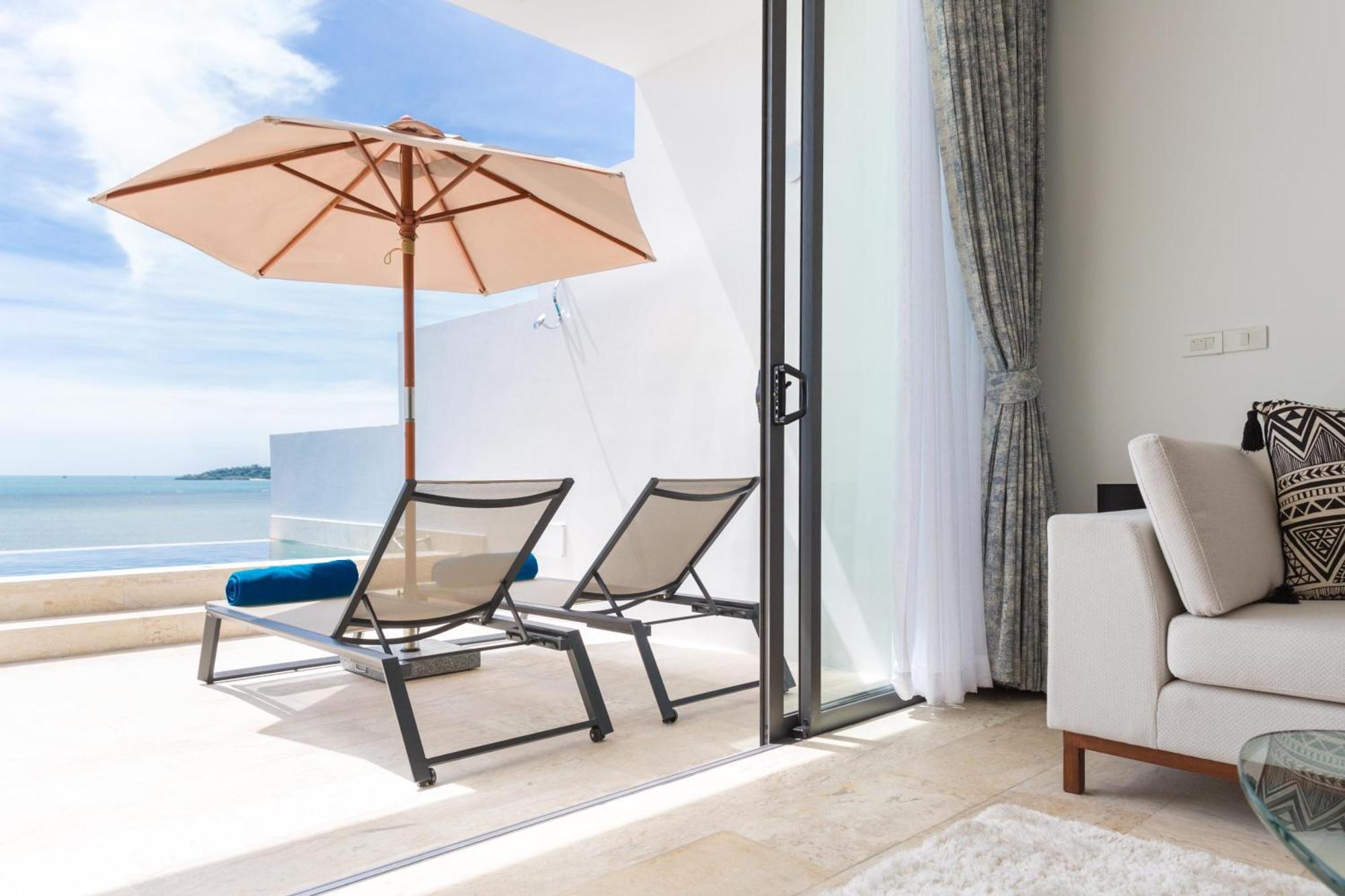 Skye Beach Hotel - Koh Samui Choeng Mon Bagian luar foto