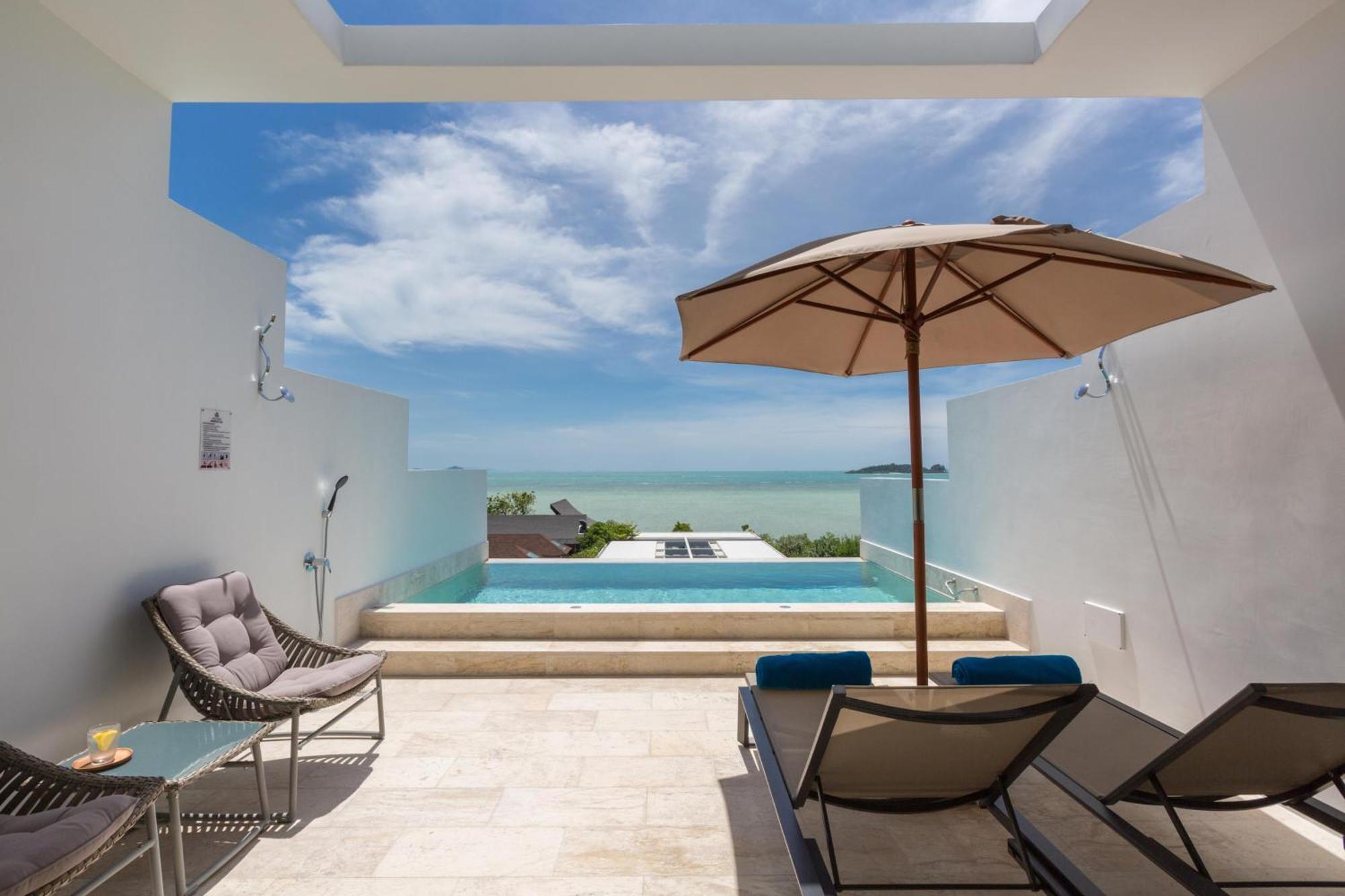 Skye Beach Hotel - Koh Samui Choeng Mon Bagian luar foto